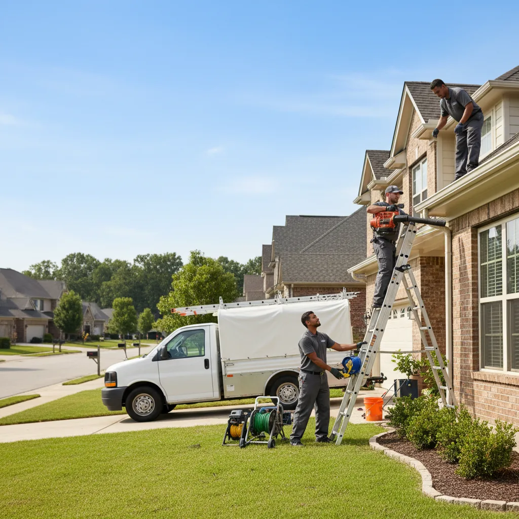 Home Gutter Service in Ballinger, TX near me